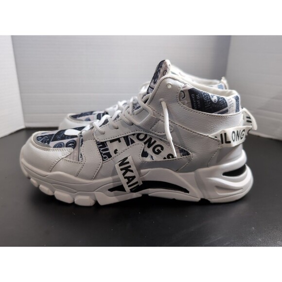 FASHION SPORTS PROFESSIONAL SKATEBOARD SHOES MEN\'S SIZE 10.5 (44) WHITE  NWOT main image 16